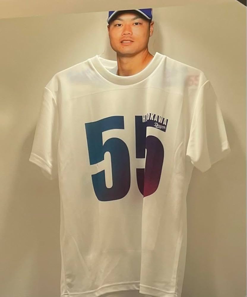 【非売品】ドラゴンズ阿部選手使用品　選手専用Tシャツ 「5」 ゼット ジュニア キッズ・子供 野球 半袖Tシャツ プロ野球